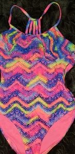 Girls one piece bathing suit